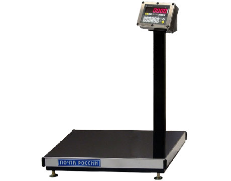 Весы почтовые антивандальные 150 кг 600х400 (RS-232, USB)